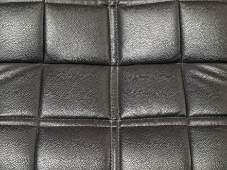 texture of gray leather cover on furniture