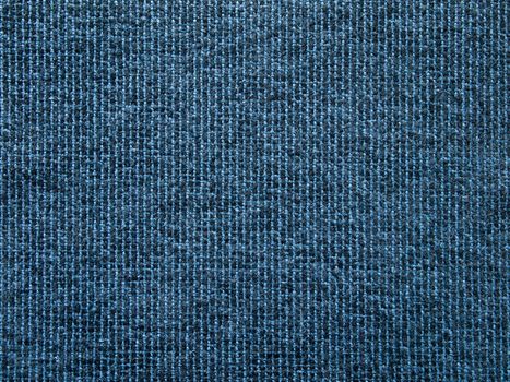 Texture of dark blue fabric for interior design