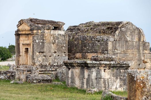 ruins of the ancient city of Hierapolis