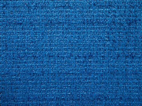 Texture of Blue fabric for interior design