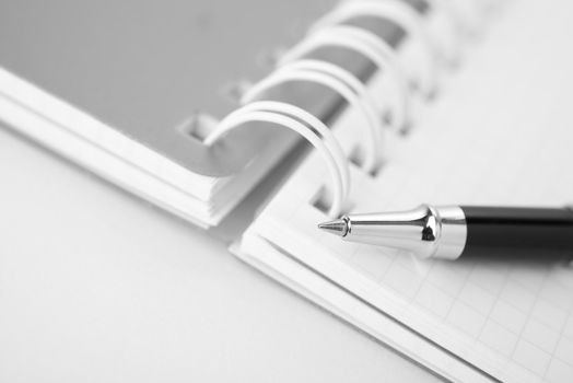 Concept of business on white background .