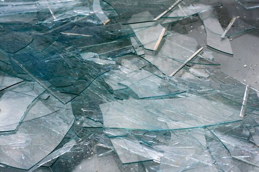 Broken glass texture