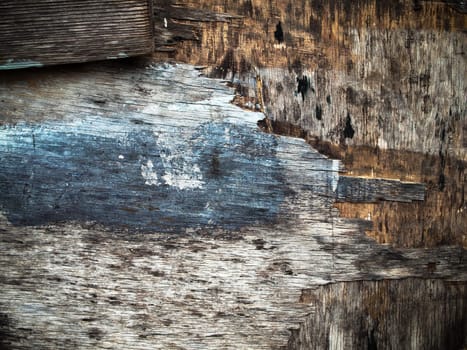 Texture of grunge old wood for background