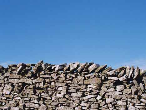 drystone wall in derbyshire