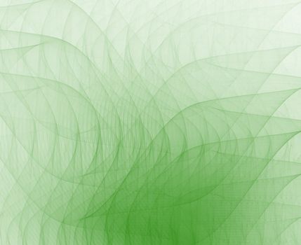 green leaves fractal background