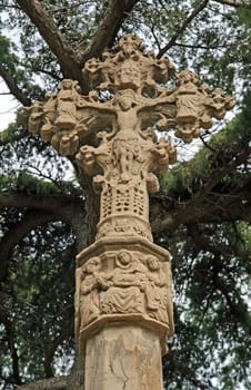 former Calvary, Jesus on the cross (Spain)