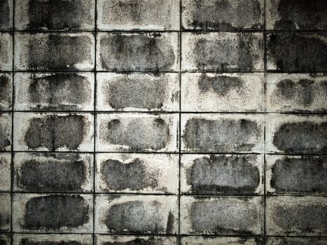 Texture of dirty brick block wall background