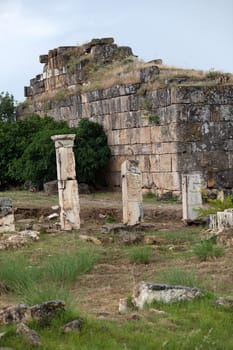 ruins of the ancient city of Hierapolis