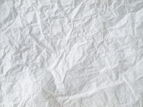 Texture of White crumpled paper for web background