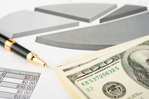 graphs and charts of stock market
