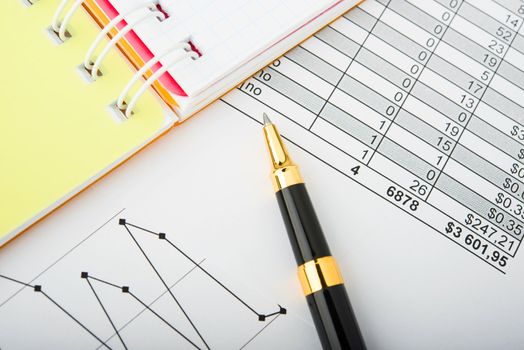 graphs and charts of stock market