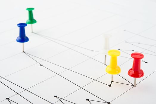 graphs and charts of stock market