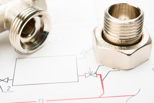 Planning of the system of heat and water supply