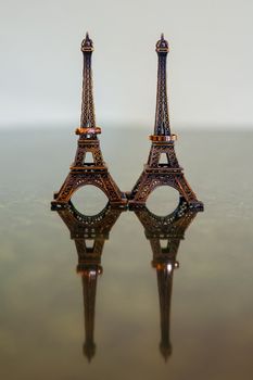 Miniature towers for them to wear wedding rings.