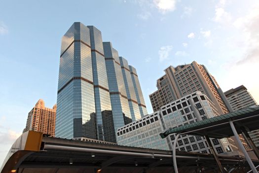 Bangkok Skylines building at business district 