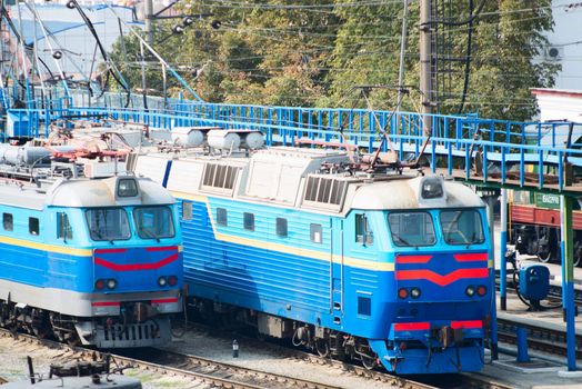Railway maintenance depot