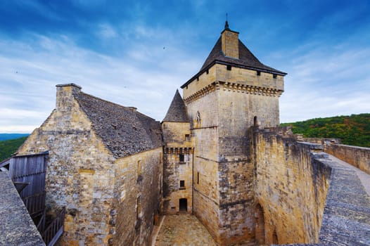 castle of castelnaud la chapelle dordogne perigord France