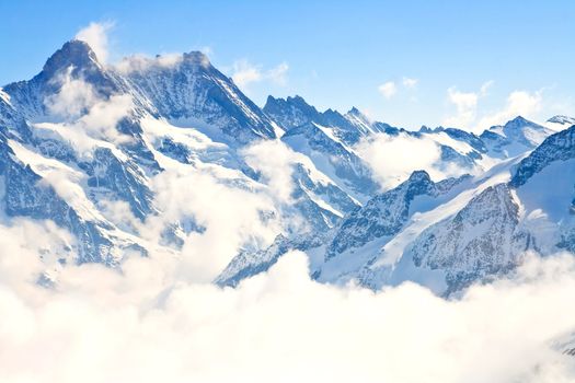 part of Jungfrau region in Swiss Alps, Switzerland