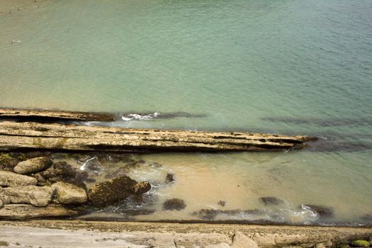 View of Santander beach, Cantabrian Sea