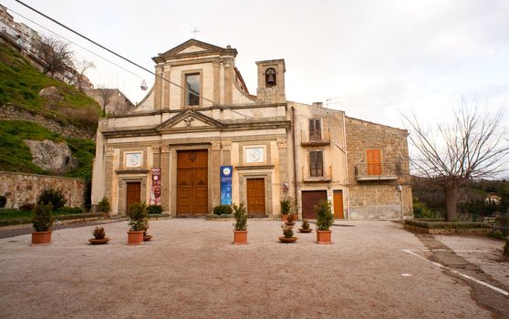 View of Church of St. Sylvester, Troina