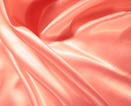 Smooth elegant pink satin can use as background