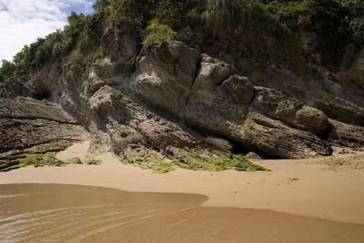 View of Santander beach, Cantabrian Sea