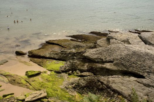 View of Santander beach, Cantabrian Sea