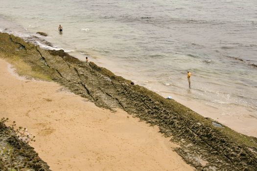 View of Santander beach, Cantabrian Sea