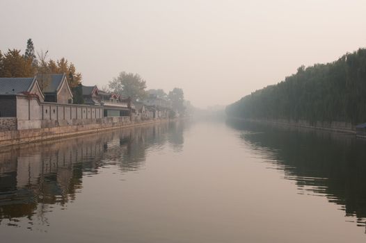 A view of the Imperial Palace in Beijing, China.