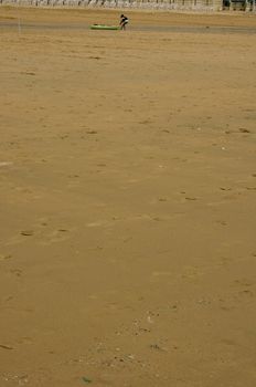 View of San Sebastian beach - Basque Country