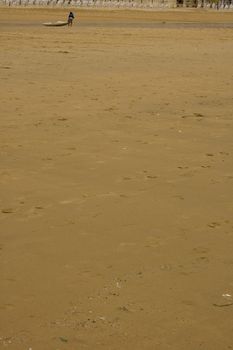 View of San Sebastian beach - Basque Country