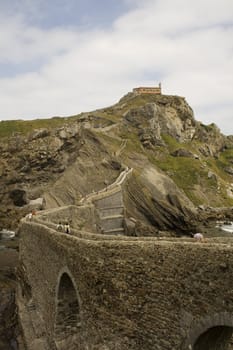 San juan de Gaztelugatxe in the basque country