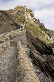 San juan de Gaztelugatxe in the basque country