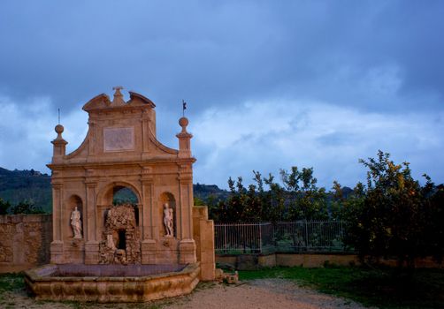 Nymphs fountain, Leonforte - Sicily, Italy