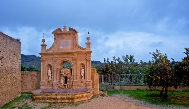 Nymphs fountain, Leonforte - Sicily, Italy