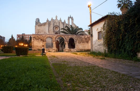 View of Church of St. John the catacombs, Syracuse