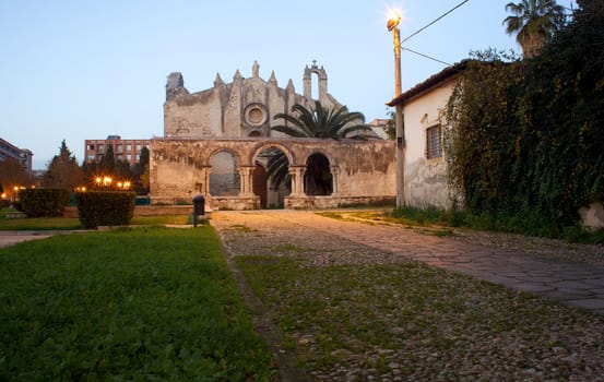 View of Church of St. John the catacombs, Syracuse