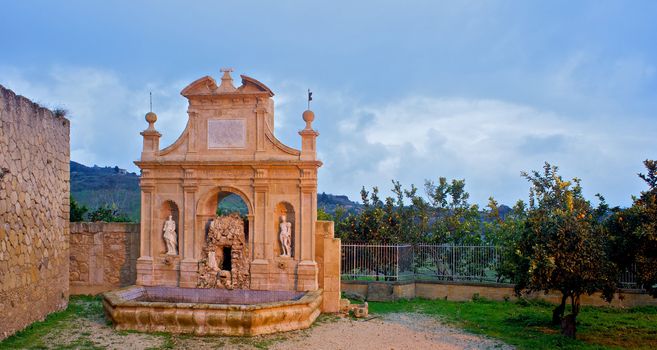 Nymphs fountain, Leonforte - Sicily, Italy
