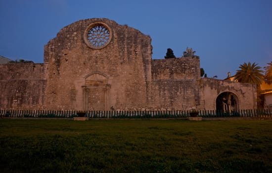 View of Church of St. John the catacombs, Syracuse