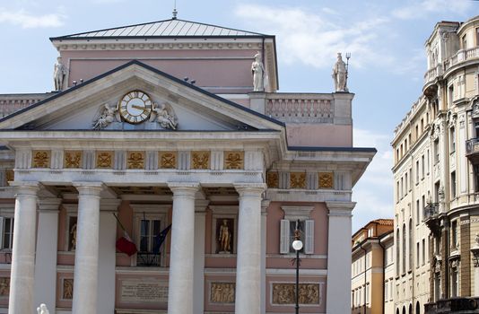 Stock exchange building, Trieste - Italy