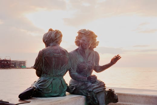 Le Sartine, Statues in Trieste - Italy