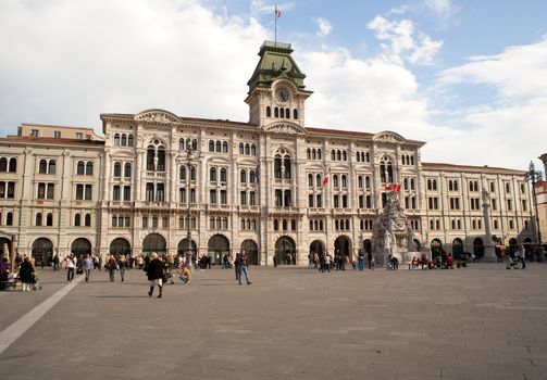 Piazza Unità d'Italia, Trieste - Italy