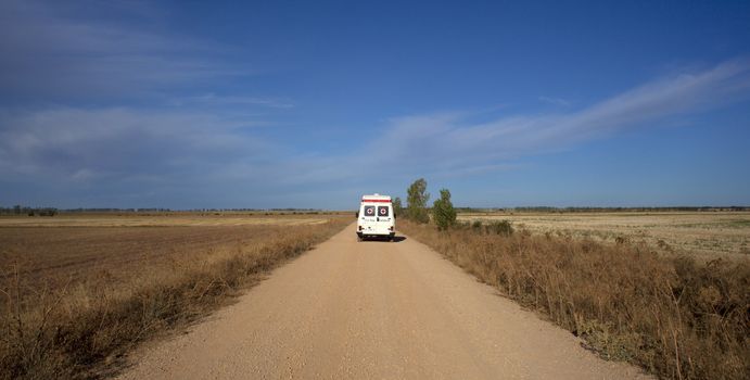 Ambulance on the way to St. James