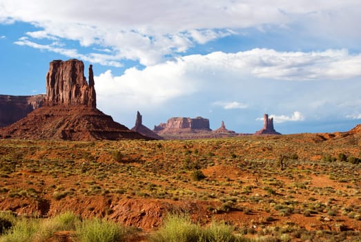 Scenic Monument Valley USA