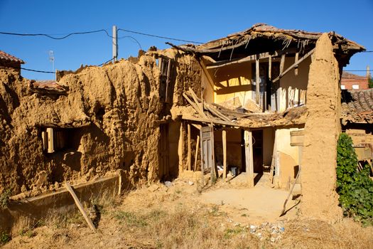 View of Ruined house, Spanish countryside