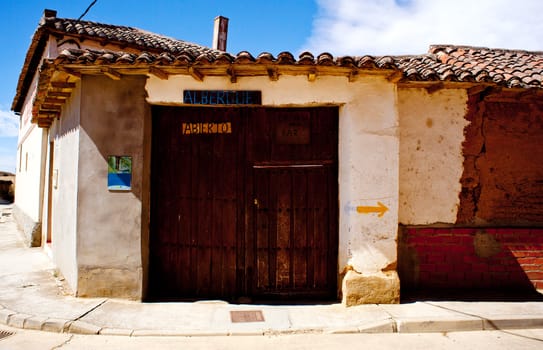 Little restaurant in a poor spanish village
