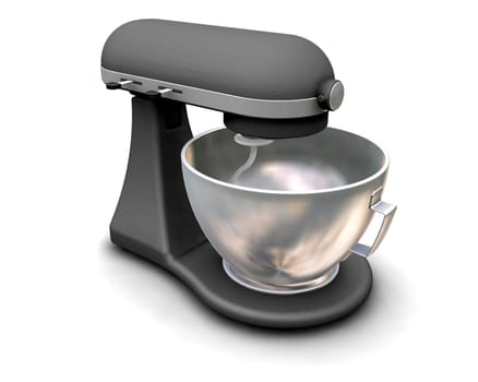3D render of a kitchen mixer