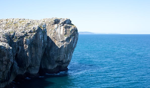 Cliff, Nueva de Llanes. Spain