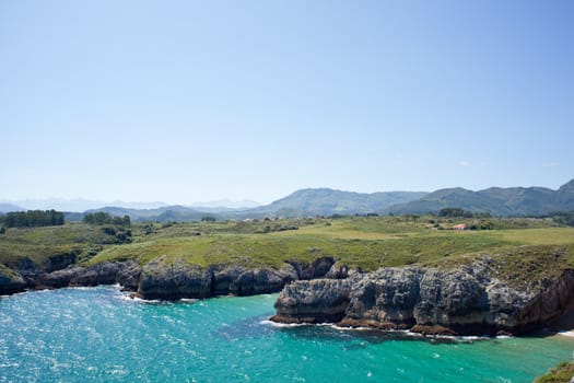 Cliff, Nueva de Llanes. Spain