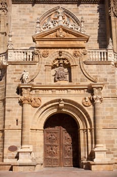 Portal of the Cathedral of Astorga, Spain